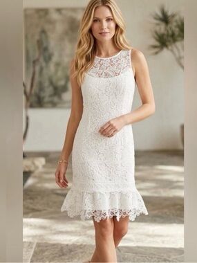 White House Black Market Lace Dress